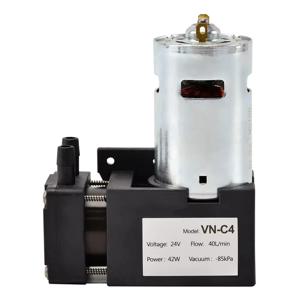 12V/24V 40l/min 전기 미니 압력 부스터 마이크로 펌프 피스톤 에어 펌프 흡입 브러시리스 진공 펌프 DC 펌프