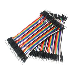 40PCS 10CM 15CM 20CM 듀퐁 라인 40Pin 여성-여성, 남성-남성, 남성-여성 와이어 케이블 DIY 브레드 보드 키트
