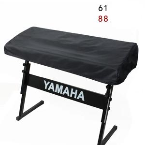 61 / 88 키 키보드 전자 오르간 먼지 커버 검정색 전자 피아노 보호 가방 Yamaha / Casio / Roland / KORG에 적합