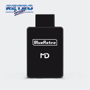 MD1 MD2 메가 드라이브 Sega Genesis 게임 콘솔 용 RetroScaler Blueretro 무선 컨트롤러 어댑터