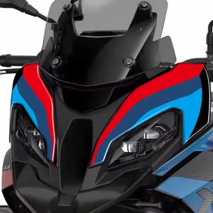 BMW S1000XR 2020-2025 3D 젤 프론트 페어링 프로텍터 오토바이 헤드 라이트 하우징 데칼 페인트 보호 스티커 키트