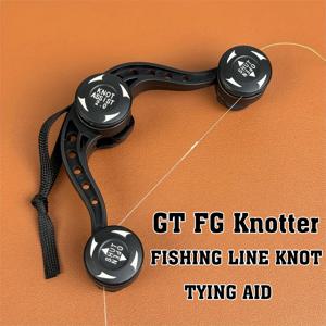 1pc GT FG 매듭 도구, 빠르고 쉬운 매듭 도구, 낚시꾼에게 적합한 휴대용 PE 매듭 도구.