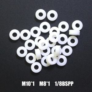 공압식 M8 M10 1/8BSPP 에어 씰 와셔 PTFE 실링 O-링 가스켓 와셔 (고압 다이빙 등산 부품용)