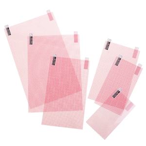 2PCS 투명 맞춤형 화면 보호기」PET 필름 범용 필름(태블릿/GPS/모니터용, 최대 12인치), DIY 친화적, 긁힘 방지, 버블프루프