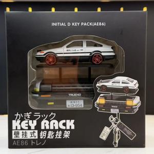 이니셜 D 키팩 AE86 자동차 장식용 키 거치대 걸이형 크리에이티브 프론트 서스펜션 키체인