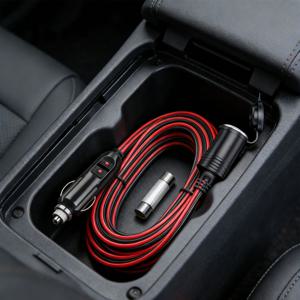 15A/20A 퓨즈가 있는 12V 24V 소켓 암형 소켓 플러그 자동차 충전기 케이블 자동차 시거잭 연장 코드
