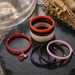 1PC 51cm 멀티컬러 자석 마그네틱 로프 조절 가능한 코드 팔찌 목걸이 DIY 쥬얼리 제작 용품 액세서리 부자재