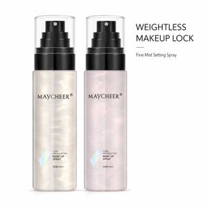 메이치어 100ml 메이크업 세팅 스프레이 롱래스팅 울트라 파인 미스트 픽서 수분 공급 듀이 글로우 페이스 미스트 2가지 색상 모든 피부 타입용