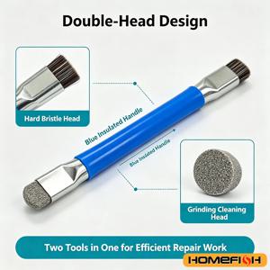 양면 정전기 방지 ESD 안전 청소 브러시 PCB 메인보드 회로 기판 먼지 제거 브러시 휴대폰 노트북 수리 유지보수용