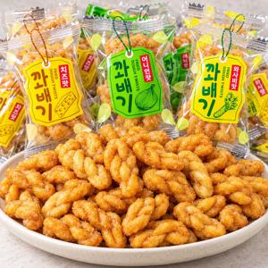 바삭고소 꽈배기과자 3종 치즈맛 / 와사비맛 / 어니언맛 | 5팩 / 10팩