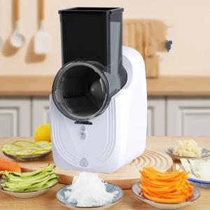 다기능 야채 커터 1PC 가정용 주방 전기 야채 커터 야채 슬라이서 슈레더 자동