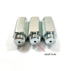3mm 작은 구멍 커넥터 M18x1 5 산소 센서 어댑터 범용 자동차 액세서리