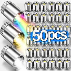 100/10PCS 미니 LED 조명 미니 전구 다채로운 조명 랜턴 수공예 조명용 배터리 구동 램프 작은 발광 장식