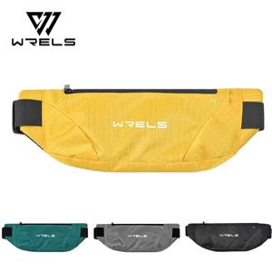 WRELS 보이지 않는 허리 벨트 가방 경량 통기성 탄성 러닝 폰 가방 접이식 체육관 허리 벨트 가방 휴대용 사이클링 가방