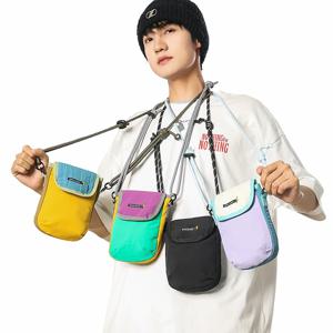 어린이 유행 신상 여름 도파민 핸드백 남아 여아 야외용 액세서리 배색 싱글 숄더 크로스백