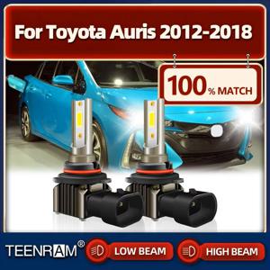 2Pcs HIR2 LED 헤드 라이트 Canbus 9012 자동차 조명 전구 6000K 흰색 자동 램프 Toyota Auris 2012 2013 2014 2015 2016 2017 2018