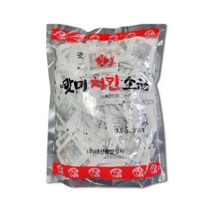 태산 맛미 치킨소금 (3.5gX200ea) 배달 포장