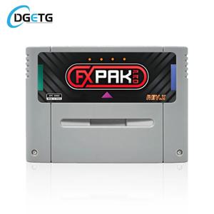 새로운 FXPAK Pro SD2 Rev.Z 5000 in 1 SNES 게임 카트리지 Super Famicom JP/EU/US 16 비트 비디오 게임 콘솔 지원 SA1 RPG 게임
