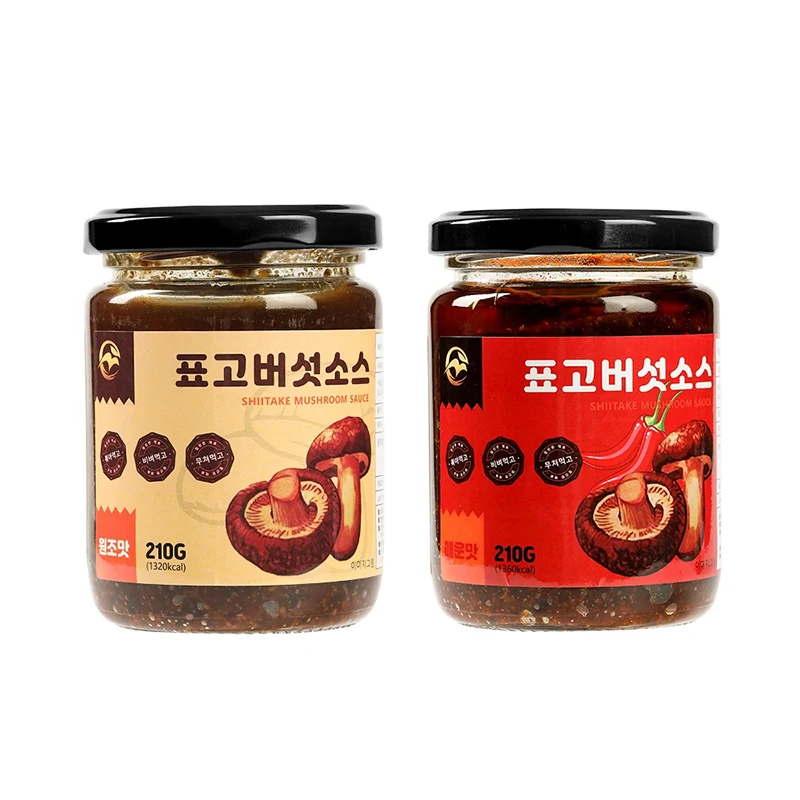 210g 표고버섯소스 밥도둑 중식 비빔밥/비빔면 볶음요리