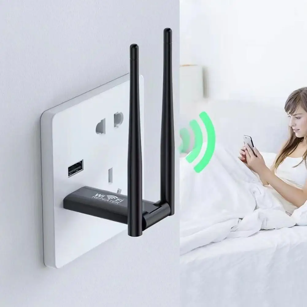 무선 4200Mbps USB 와이파이 증폭기, 신호 확장기, 장거리 라우터, 가정용 네트워크 확장 장치