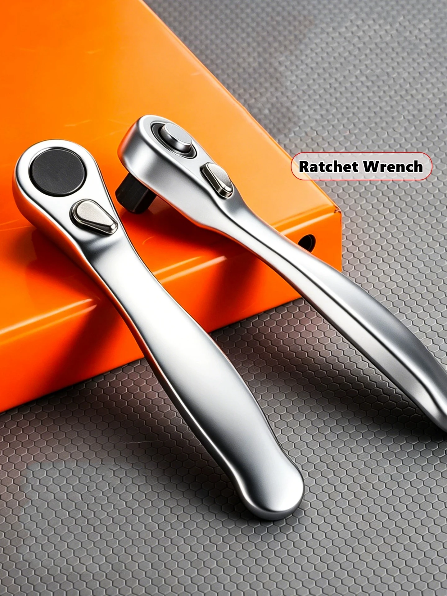 72개 톱니 미니 라쳇 렌치 퀵 릴리스 사각 드라이브 헤드 1/4 6.25mm 드라이브 라쳇 렌치 육각 소켓 스크류드라이버 비트 홀더