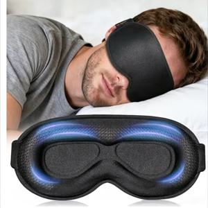 3D 입체 디자인의 풀 쉐이딩 수면 안대, 눈의 피로를 완화해 주는 부드럽고 통기성이 좋은 안대로 편안한 휴식을 제공합니다.