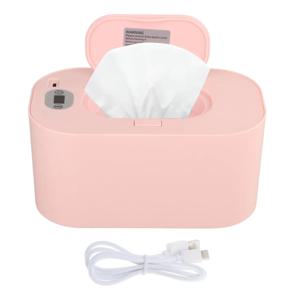 LED 디스플레이가 장착된 아기 물티슈 워머, USB 충전식, 빠른 가열 시스템, 휴대용, 차량용, 가정용 물티슈 보관 및 가열 장치