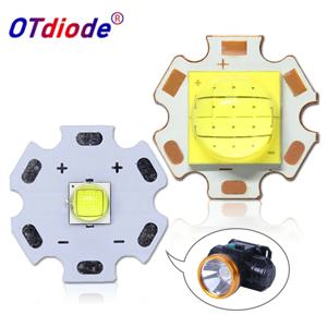 LED 칩 COB XLM T6 구슬 XHP70 XHP90 XHP110 3A6A 9A10A 24A 10W18W24W45W72W DC3-5V DC6-8V DC24V LED 손전등 헤드 라이트 DIY