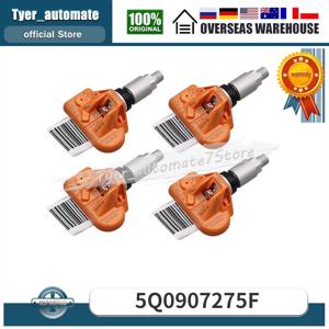 4PCS 433Mhz 5Q 0907275 F 타이어 압력 모니터링 센서 Audi RS3 SKODA Kodiaq PORSCHE 718 VW Arteon Golf Eos Magotan Jetta