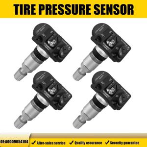 1/4PCS 433MHZ 타이어 압력 모니터링 시스템 메르세데스-벤츠 A B CLA GLA GLB 클래스 교체용 A0009054104 A0009057205 호환