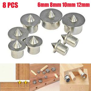 8개 다웰 및 테논 멀티 다웰 센터 포인트 핀 6mm/8mm/10mm/12mm 센터 포인트 세트 목재 마커