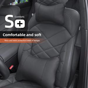 BMW E46 E90 E60 F30 F10 E39 E36 F20 G30 G20 E87 E92 E91 E30 F11 F31 X5 차량용 시트 헤드레스트 자동차 로고 목베개 액세서리