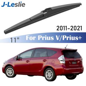 Toyota Prius V α Prius+ XW40 2011-2021용 11인치 후방 와이퍼 블레이드 앞유리 와이퍼 와셔 윈도우 레인 브러쉬 자동차 리어와이퍼 암 윈드스크린