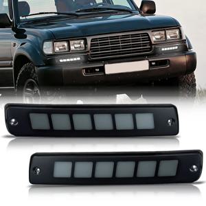 81521-60251 81511-60381 방향지시등 DRL (1991-1997년식 토요타 랜드크루저 FJ80, 1995-1997년식 렉서스 LX450 주간주행등)