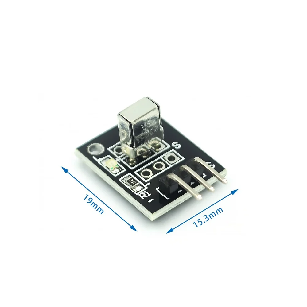 KY-022 IR 적외선 센서 수신기 모듈 2.7-5.5V IR 원격 제어 수신기 모듈 Arduino용 3핀 TL1838 VS1838B 1838