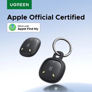 UGREEN FineTrack Mini2 에어 트래커 태그 (iOS 전용) 4개입 |   애플 나의 찾기 앱과 호환되는 블루투스 트래커, 스마트 아이템 찾기