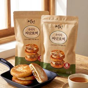 설빙 견과류5종 씨앗호떡 90g x 5개입 x 2팩