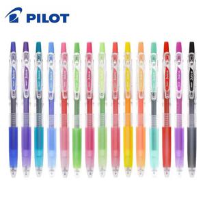 파일럿 주스 1pcs 컬러 젤 펜 학교 문구 용품 학생을위한 젤 펜 쓰기 펜 0.38mm 펜촉 볼펜 LJU-10UF