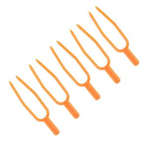 플라스틱 품질의 식물 클립, 고정 고정 고정장치 클램프, 딸기 포크, 농업 클립, 정원 도구, 스톨론, 50 개