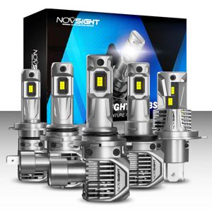 NOVSIGHT H4 LED H7 H11 H8 H9 9005 HB3 9006 HB4 22000LM 100W 슈퍼 밝은 Canbus 자동 전조등 6500K 흰색 자동차 헤드 라이트 전구