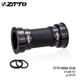 ZTTO 자전거 BB86 DUB 하단 브래킷 방수 프레스 맞춤 BB92 86 프레임 29mm 크랭크 셋 MTB 도로 자전거 크랭크 셋 체인 세트