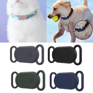 삼성 갤럭시 SmartTag2 보호 케이스 개 고양이 목걸이 홀더 커버 슬리브 갤럭시 스마트 태그 2 방수 실리콘 케이스