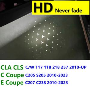 HD 메르세데스 벤츠 CLA CLS 쿠페 W117 C117 C118 W218 C205 C207 W257 C238 2010 2017 2015 2019 2022 Led 자동차 도어 프로젝터 라이트