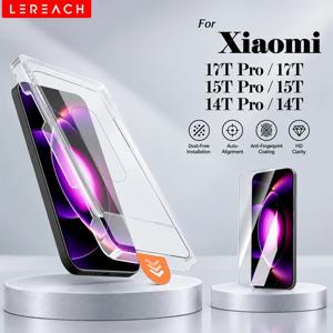 샤오미 17T Pro 17 T 15T Pro Mi 14T Pro 강화유리 보호필름 먼지 없는 정렬 트레이 자동흡착 0.3mm 레리치