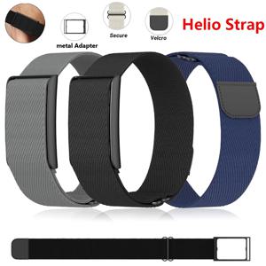 Amazfit Helio용 스포츠 나일론 손목 스트랩 + 피트니스 트래커 어댑터, 통기성이 좋은 교체용 팔찌, Amazfit Helio 스트랩