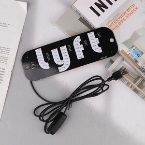 LED 신호등 택시 신호 램프 Lyft 로고 라이트 USB LED 택시 패널 표시등 신호 램프 자동차 장식 램프