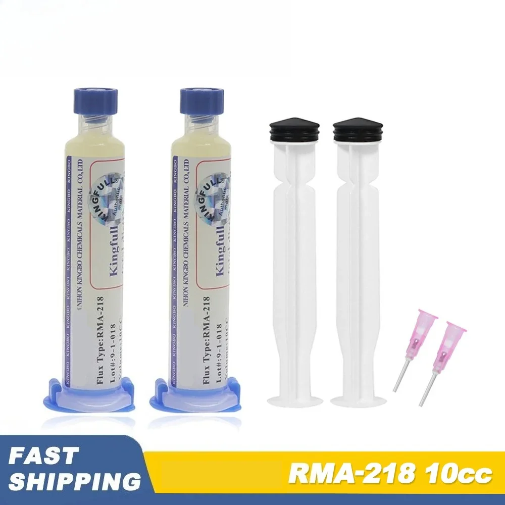 Nc-559-asm 플럭스 BGA 볼, 액상 솔더, 솔더링용 주사기 솔더 페이스트 10ml 플럭스, 세척 불필요 용접 도구