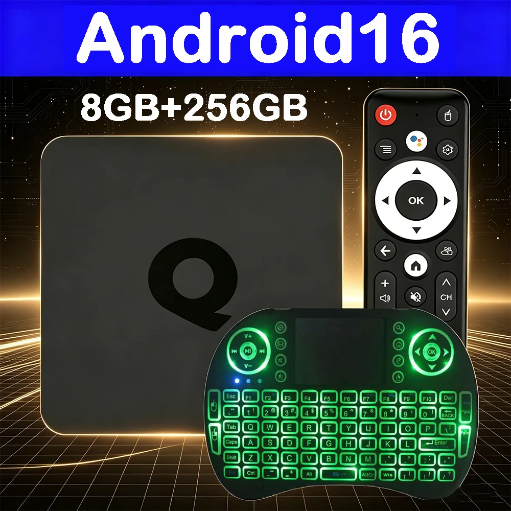 스마트 TV 박스 2026 Q1 RK3158 안드로이드 16 TV 박스 구글 어시스턴트 음성 리모컨 와이파이 5G 8K 4GB 8GB 램 128GB 256GB 롬 미디어 플레이어