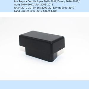 자동차 OBD 속도 잠금 해제 플러그 앤 플레이, 도요타 코롤라, 캠리, 랜드 크루저, 프라도, 아쿠아, RAV4, Auris, CHR, 10 km/h
