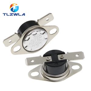 1PCS 평상시 열림 KSD301 10A 250V 0-160 학위 평상시 닫힘 베이클라이트 KSD-301 온도 스위치 온도 조절기 센서 50 60 65